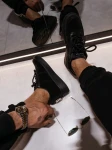 Buty męskie sneakresy OLAVOGA DAYTON 2026 czarne - maWer Fashion