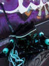 Buty męskie sneakresy OLAVOGA DAYTON 2026 czarno -niebieskie - maWer Fashion