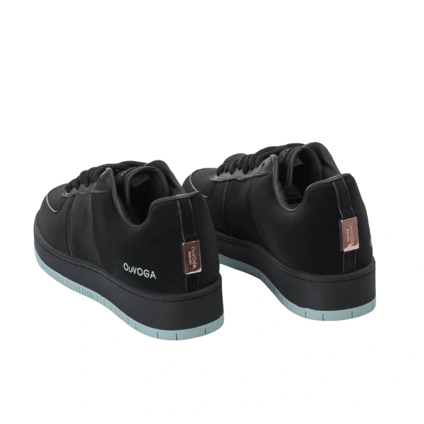 Buty męskie sneakresy OLAVOGA DAYTON 2026 czarno -niebieskie - maWer Fashion
