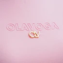 T-shirt damski OLAVOGA SIENA 2026 pudrowy róż - maWer Fashion