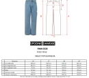 Spodnie damskie jeansy OLAVOGA FININ 2026 niebieskie - mawer Fashion