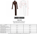 Bluzka damska OLAVOGA DUSK 2026 czarna - maWer Fashion