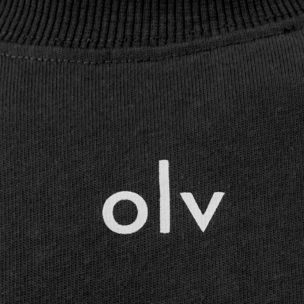 T-shirt męski OLAVOGA NOVAVEON 2026 czarny - maWer Fashion
