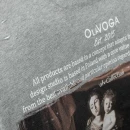 T-shirt męski OLAVOGA NOVAVEON 2026 szary - maWer Fashion