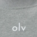 T-shirt męski OLAVOGA NOVAVEON 2026 szary - maWer Fashion