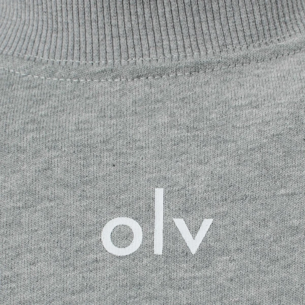 T-shirt męski OLAVOGA NOVAVEON 2026 szary - maWer Fashion