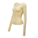 Bluzka damska OLAVOGA LIMI 2026 żółta - maWer Fashion