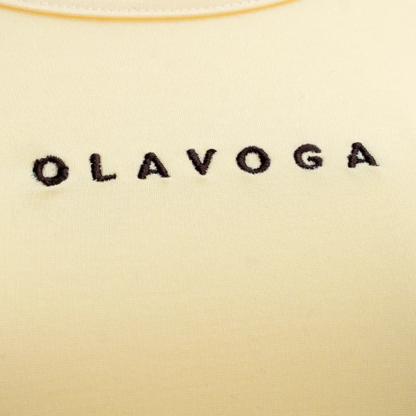 Bluzka damska OLAVOGA LIMI 2026 żółta - maWer Fashion