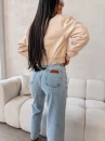 Spodnie damskie jeansy OLAVOGA FININ 2026 niebieskie - mawer Fashion