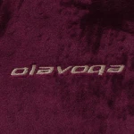 Welurowy komplet męski OLAVOGA SKIP 2026 bordo - maWer Fashion