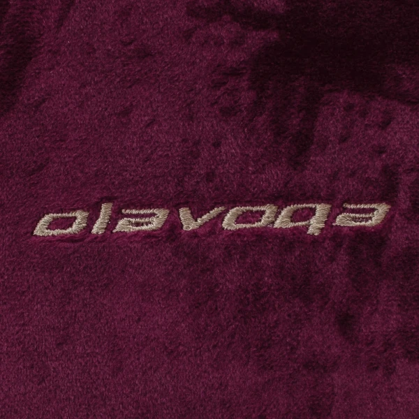 Welurowy komplet męski OLAVOGA SKIP 2026 bordo - maWer Fashion
