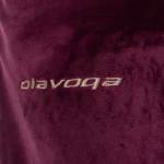Welurowy komplet męski OLAVOGA SKIP 2026 bordo - maWer Fashion