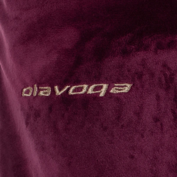 Welurowy komplet męski OLAVOGA SKIP 2026 bordo - maWer Fashion