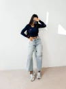 Bluzka damska OLAVOGA AMORIA 2026 grafit - maWer Fashion