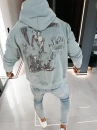 Bluza męska OLAVOGA OFI 2026 niebieska - maWer Fashion