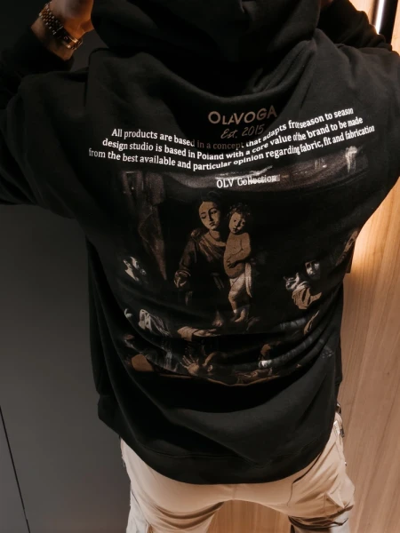 Bluza męska OLAVOGA OFI 2026 czarna - maWer Fashion