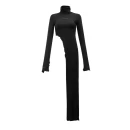 Bluzka damska OLAVOGA DUSK 2026 czarna - maWer Fashion