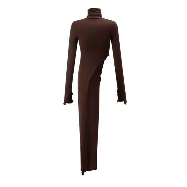 Bluzka damska OLAVOGA DUSK 2026 brąz - maWer Fashion