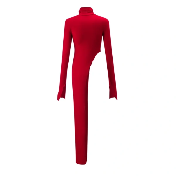 Bluzka damska OLAVOGA DUSK 2026 czerwień - maWer Fashion