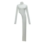 Bluzka damska OLAVOGA DUSK 2026 ecru - maWer Fashion