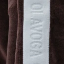 Welurowy komplet damski OLAVOGA NOELLE 2026 brązowy - maWer Fashion