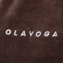 Welurowy komplet damski OLAVOGA NOELLE 2026 brązowy - maWer Fashion