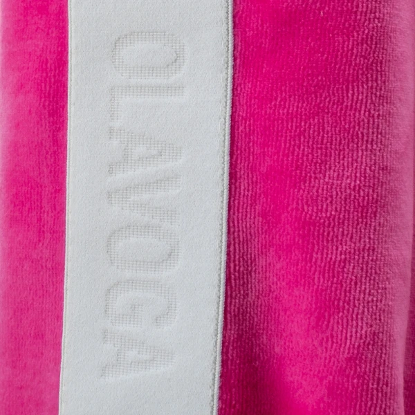 Welurowy komplet damski OLAVOGA NOELLE 2026 fuksja - maWer Fashion