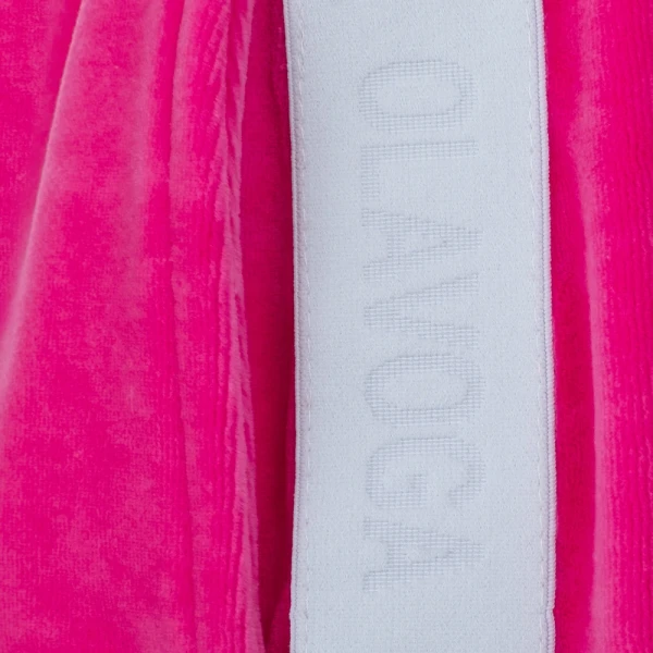 Welurowy komplet damski OLAVOGA NOELLE 2026 fuksja - maWer Fashion