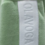 Welurowy komplet damski OLAVOGA NOELLE 2026 matcha - maWer Fashion