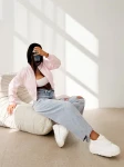 Kurtka damska bomberka OLAVOGA MASTI 2026 róż - maWer Fashion