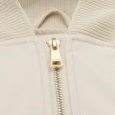 Kurtka damska bomberka OLAVOGA MASTI 2026 beż - maWer Fashion