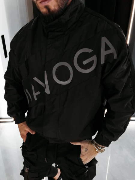 Kurtka męska OLAVOGA VEAGE 2026 czarna - maWer Fashion