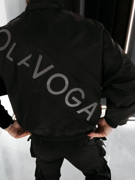 Kurtka męska OLAVOGA VEAGE 2026 czarna - maWer Fashion