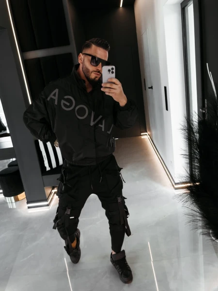 Kurtka męska OLAVOGA VEAGE 2026 czarna - maWer Fashion
