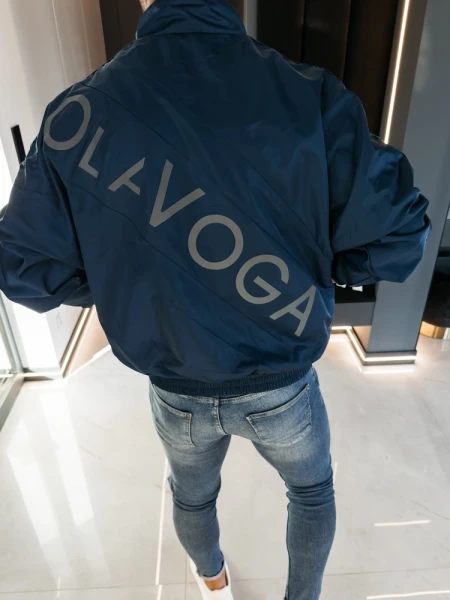 Kurtka męska OLAVOGA VEAGE 2026 granatowa - maWer Fashion