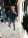 Kurtka męska OLAVOGA VEAGE 2026 granatowa - maWer Fashion