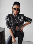 Bomberka damska OLAVOGA KOMI 2026 czarna - maWer Fashion