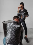 Bomberka damska OLAVOGA KOMI 2026 czarna - maWer Fashion