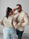 Bomberka męska OLAVOGA MEDRE 2026 beż -  maWer Fashion