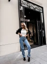 Top damski OLAVOGA PERDITA 2026 ecru - maWer Fashion
