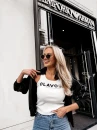 Top damski OLAVOGA PERDITA 2026 ecru - maWer Fashion
