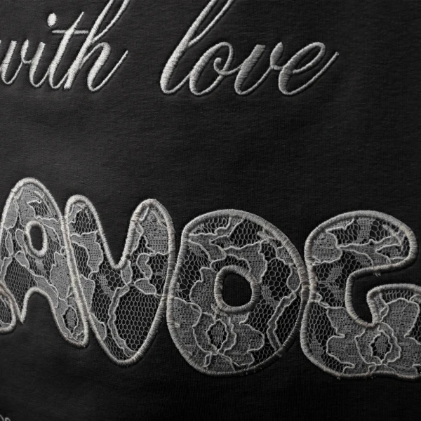 T-shirt damski OLAVOGA SOREYA 2026 czarna - maWer Fashion