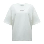 T-shirt damski OLAVOGA SOREYA 2026 ecru - maWer Fashion