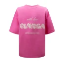 T-shirt damski OLAVOGA SOREYA 2026 fuksja - maWer Fashion
