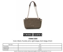 Torebka damska OLAVOGA TERING 2026 khaki - maWer Fashion