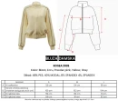 Bluza damska OLAVOGA ROSEA 2026 żółta - maWer Fashion