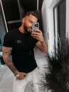T-shirt męski OLAVOGA BANXI 2026 czarny - maWer Fashion