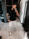 T-shirt męski OLAVOGA BANXI 2026 czarny - maWer Fashion