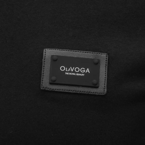 T-shirt męski OLAVOGA BANXI 2026 czarny - maWer Fashion