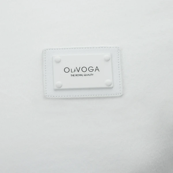 T-shirt męski OLAVOGA BANXI 2026 ecru - maWer Fashion
